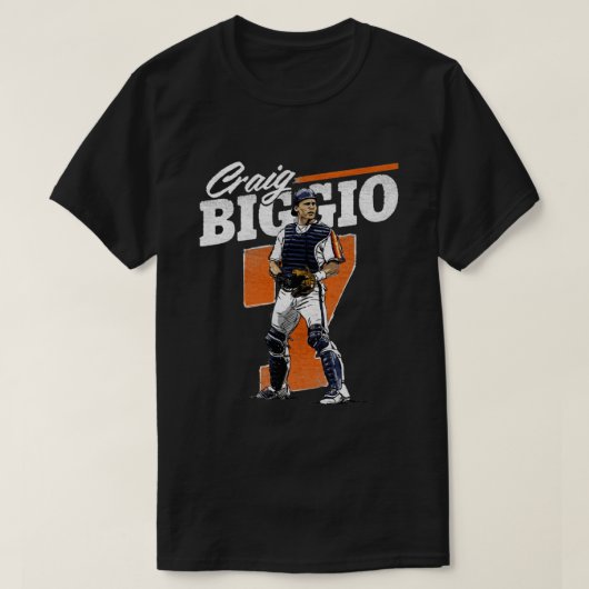 Craig Biggio Retro T-shirt (Design voorkant)