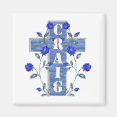 Craig Blue Cross Magnet (Voorkant)