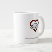 Craig en Ellie Giant-Mok voor kerstkoffie Grote Koffiekop (Voorkant rechts)