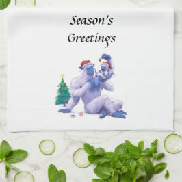 Craig en Ellie Kerstkeuken Towel Theedoek