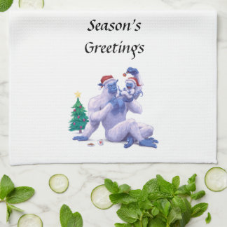 Craig en Ellie Kerstkeuken Towel Theedoek