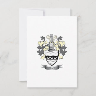 Craig Family Crest Coat.
