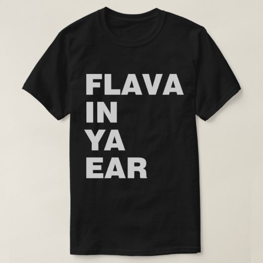 Craig Mack Flava In Ya Ear Essential T-Shirt (Design voorkant)