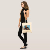 CRAIG ROSS JONGE LEEUW MERKGOED TOTE BAG (Voorkant (model))