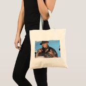 CRAIG ROSS JONGE LEEUW MERKGOED TOTE BAG (Voorkant (product))