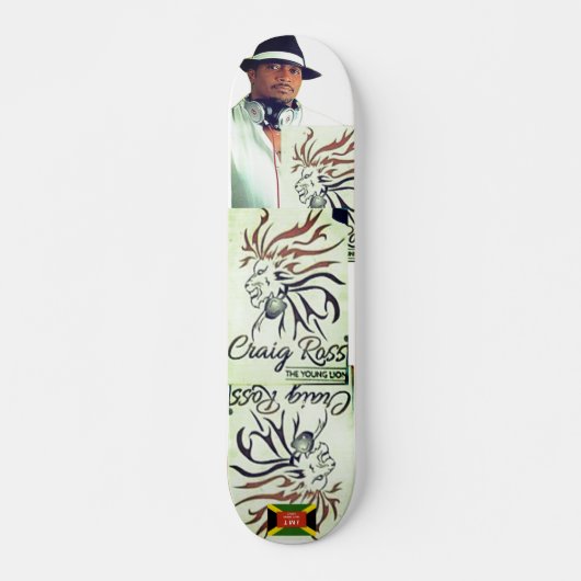 CRAIG ROSS YOUNG LION 7 3/4-inch skateboard deck (Voorkant)