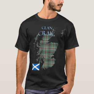Craig Scottish Clan Tartan Schotland T-shirt
