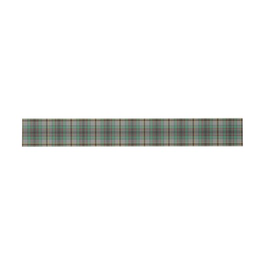 Craig Scottish Tartan Belly Band Uitnodigingen Wikkel (Vlak)
