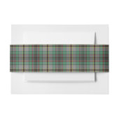 Craig Scottish Tartan Belly Band Uitnodigingen Wikkel (Voorkant Voorbeeld)