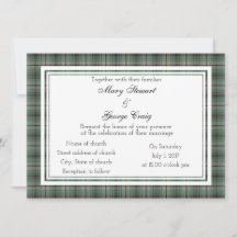 Craig Scottish Wedding Invitation