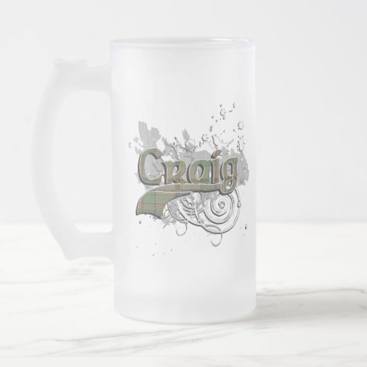 Craig Tartan Grunge Matglas Bierpul (Links)