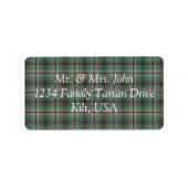 Craig Tartan Label (Voorkant)