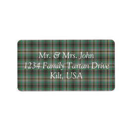 Craig Tartan Label