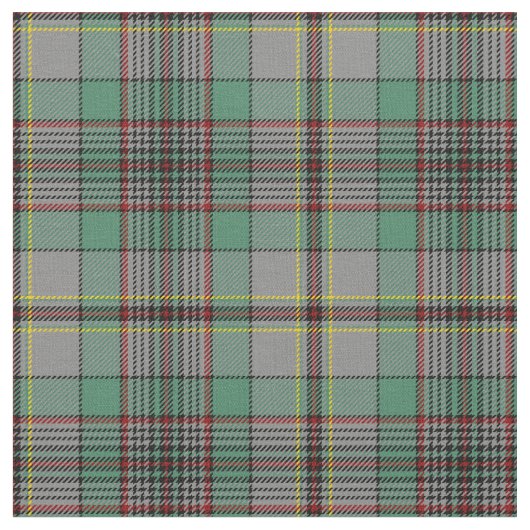 Craig Tartan Print Stof (Close Up)