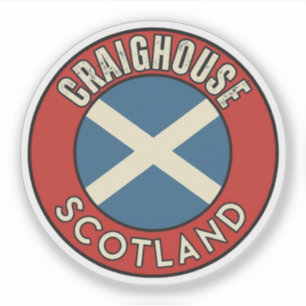 Craighouse, Schotland Sticker