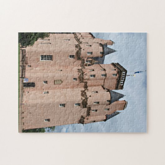 Craigievar Castle Aberdeen. Legpuzzel (Horizontaal)