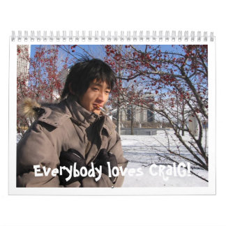 Craig's verjaardagscadeau—laatste kalender