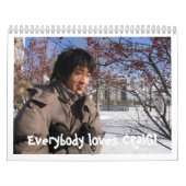 Craig's verjaardagscadeau—laatste kalender (Hoes)