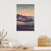 Crail Fife Schotland Kust Reisposter Poster (Keuken)