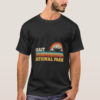 Crait Nationaal Park Berg Bomen Zon Camg Wandelen T-shirt
