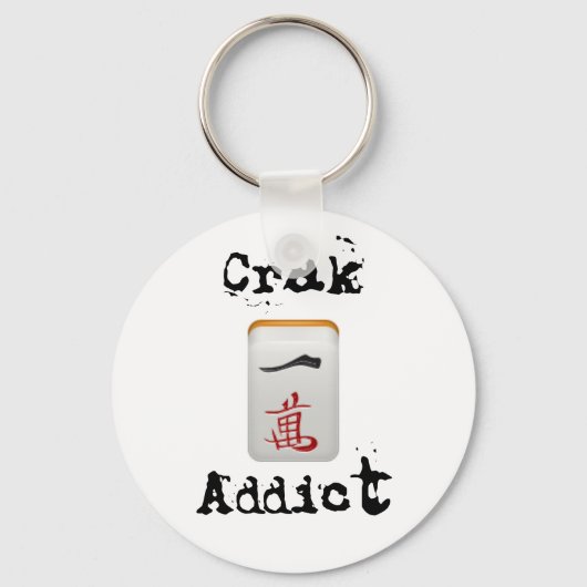 Crak Addict Sleutelhanger (Voorkant)