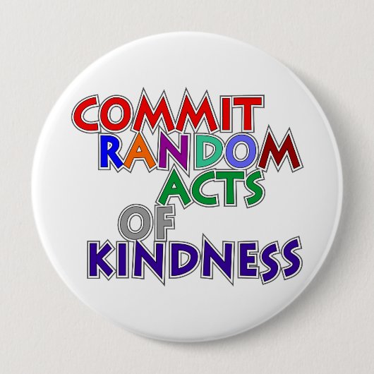 CRAK-toets 1 Ronde Button 4,0 Cm (Voorkant)