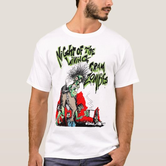 cram zombies2 copy t-shirt (Voorkant)