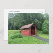 Cramers Covered Bridge Briefkaart (Voorkant / Achterkant)