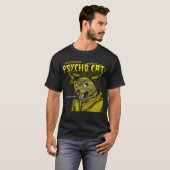 CRAMPS CAT Funny Cat T-shirt (Voorkant volledig)