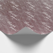 Cran. Gradiënt Bubble Wrap Verkoop Thank You Cadeaupapier (Hoek)