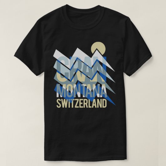 Cran Montana T-shirt (Design voorkant)