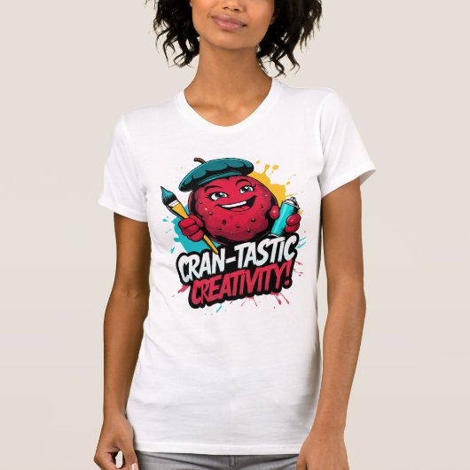 Cran-tastische creativiteit t-shirt (Voorkant)