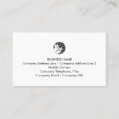 Cranberries Closeup Fruit Wholesale Retail Visitekaartje (Achterkant)