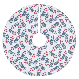 Cranberries Rode Kerstvakantie Minialistisch Kerstboom Rok