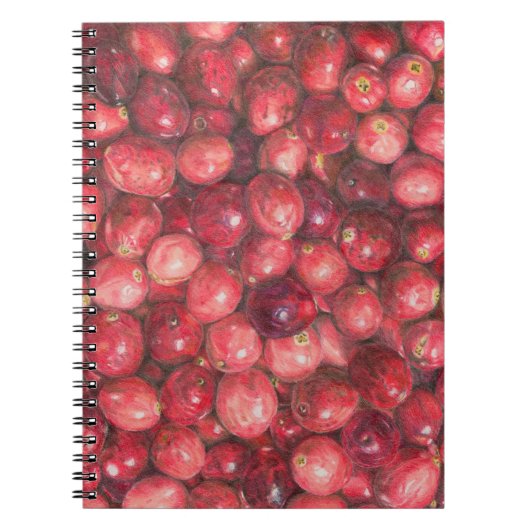 Cranberries Still Life Notitieboek (Voorkant)