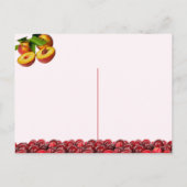 Cranberry and Peach Relish - Recept Briefkaart (Achterkant)