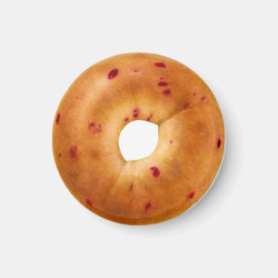 Cranberry bagel magneet