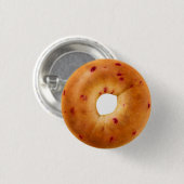 Cranberry Bagel Pinback Button (Voorkant /achterkant)