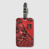 Cranberry Bazaar  Bagagelabel (Voorkant (verticaal))