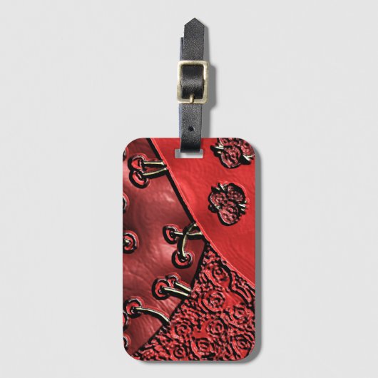 Cranberry Bazaar  Bagagelabel (Voorkant (verticaal))