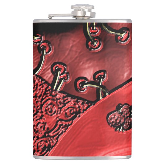 Cranberry Bazaar  Heupfles (Voorkant)