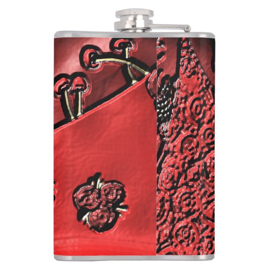 Cranberry Bazaar  Heupfles (Achterkant)