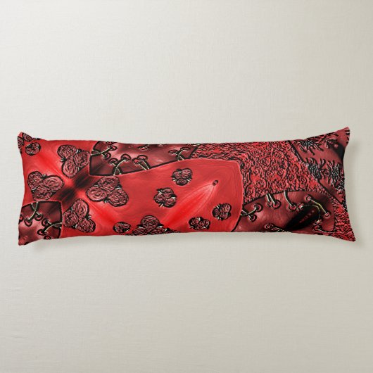 Cranberry Bazaar  Lichaamskussen (Achterkant)