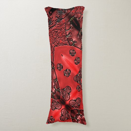 Cranberry Bazaar Lichaamskussen (Voorkant Verticaal)