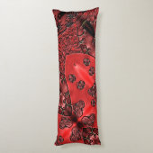 Cranberry Bazaar  Lichaamskussen (Achterkant (Verticaal))