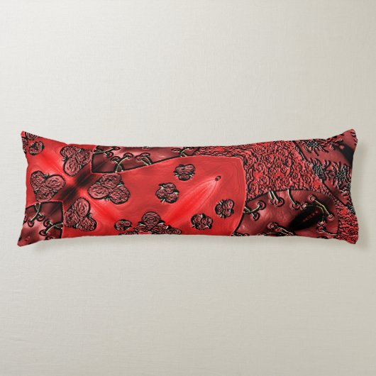 Cranberry Bazaar  Lichaamskussen (Voorkant)