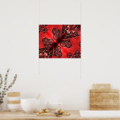 Cranberry Bazaar Poster (Keuken)