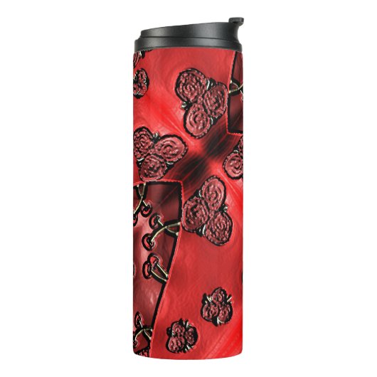 Cranberry Bazaar Thermosbeker (Gedraaid links)