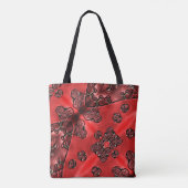 Cranberry Bazaar  Tote Bag (Achterkant)