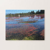 Cranberry Boerderij, Long Beach, Washington Legpuzzel (Horizontaal)